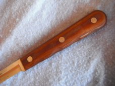 Vintage CASE XX m 204 6" BLADE Kitchen KNIFE w 3 Pin Handle