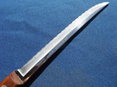 Vintage CASE XX m 204 6" BLADE Kitchen KNIFE w 3 Pin Handle