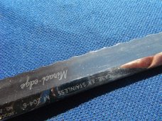 Vintage CASE XX m 204 6" BLADE Kitchen KNIFE w 3 Pin Handle
