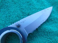 Vintage Gerber USA  Remix Folding Tactical  Knife.  Serrated Edge Knife Made in the USA!!!