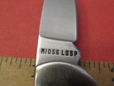 Case XX 1982  Metal Handle  Mini Lock Back  EDC Pattern # M1056LSSP 