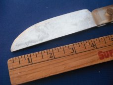 Set of 2 vintage handmade butcher / kitchen knives, Camp knife, field knife.  