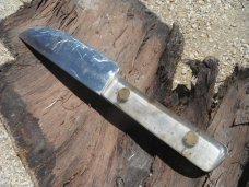Set of 2 vintage handmade butcher / kitchen knives, Camp knife, field knife.  