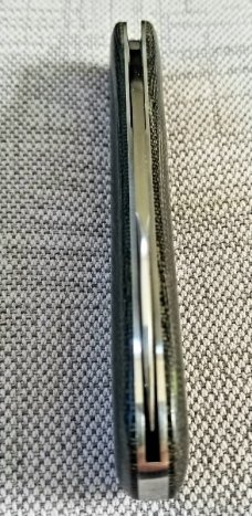 DrT custom Spear Dogleg Jack...black micarta and CPM-154..4" closed...simple perfection 
