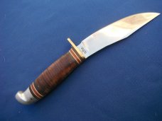 Pre 1961 WESTERN, BOULDER COLORADO L88 Fixed Blade Knife and Sheath. Skinning/Hunting/Camping knife