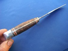 Pre 1961 WESTERN, BOULDER COLORADO L88 Fixed Blade Knife and Sheath. Skinning/Hunting/Camping knife