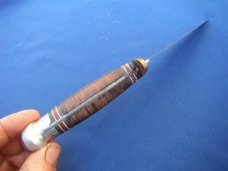 Pre 1961 WESTERN, BOULDER COLORADO L88 Fixed Blade Knife and Sheath. Skinning/Hunting/Camping knife