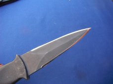 Discontinued Gerber USA Guardian Back-Up Fixed Blade Boot Knife with sheath. Gerber USA made in USA!