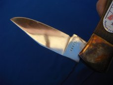 Vintage "America is Back"  folding lock-back pocket knife made in Japan,   knife #06410