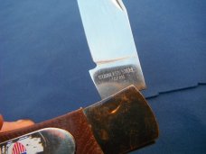 Vintage "America is Back"  folding lock-back pocket knife made in Japan,   knife #06410