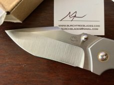 BurchTree Secant Production in Brown Canvas Micarta, Limited Production, Light Use