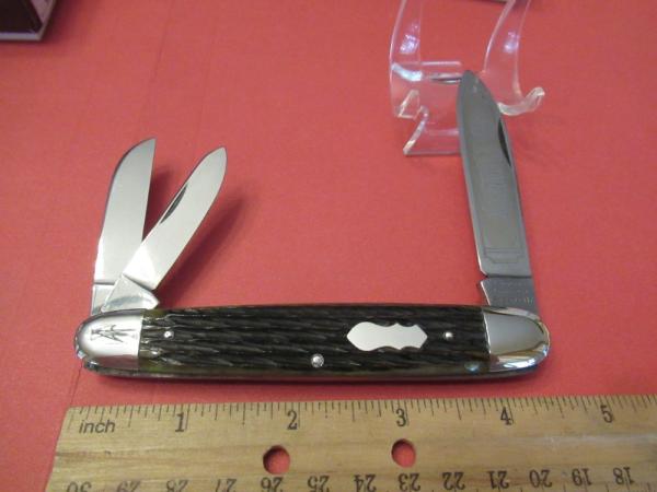 Phoenix Anglo Saxon Whittler Green Bone Handles 