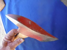 VINTAGE FIREMAN'S AXE-HATCHET MANN CO. LEWISTOWN PA.  w/ORIG. WOODEN HANDLE