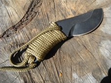 Early Grayman Knives Single Bevel chisel grind Small EDC Fixed Blade Knife No Sheath Made in USA