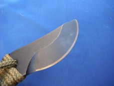 Early Grayman Knives Single Bevel (chisel grind) Small EDC Fixed Blade Knife No Sheath. Made in USA!