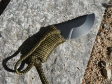Early Grayman Knives Single Bevel (chisel grind) Small EDC Fixed Blade Knife No Sheath. Made in USA!
