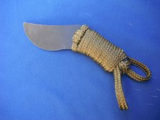 Early Grayman Knives Single Bevel (chisel grind) Small EDC Fixed Blade Knife No Sheath. Made in USA!