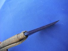 Early Grayman Knives Single Bevel (chisel grind) Small EDC Fixed Blade Knife No Sheath. Made in USA!
