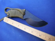 Early Grayman Knives Single Bevel (chisel grind) Small EDC Fixed Blade Knife No Sheath. Made in USA!