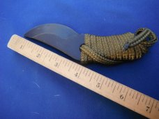 Early Grayman Knives Single Bevel (chisel grind) Small EDC Fixed Blade Knife No Sheath. Made in USA!