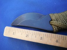 Early Grayman Knives Single Bevel (chisel grind) Small EDC Fixed Blade Knife No Sheath. Made in USA!