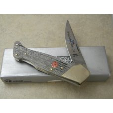 Boker Solingen Germany Bone 1992 North Carolina Cutlery Club Lockback Knife