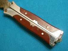 WALTCO SAF-T-SHEATH USA 1950&#39;S BALISONG BUTTERFLY FISHING OUTDOOR SURVIVAL POCKET KNIFE FLIPPER