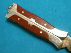 WALTCO SAF-T-SHEATH USA 1950&#39;S BALISONG BUTTERFLY FISHING OUTDOOR SURVIVAL POCKET KNIFE FLIPPER