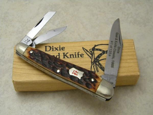Kissing Crane Robt Klaas Germany Dixie Gun & Knife Classics 1 of 125 Bone Whittler Knife