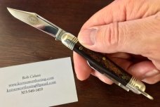 Great Eastern Cutlery Northfield #331211BAL Conductor, Ancient Kaury Wood Handle, New (GEC 33) 