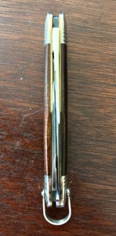 Great Eastern Cutlery Northfield #331211BAL Conductor, Ancient Kaury Wood Handle, New (GEC 33) 