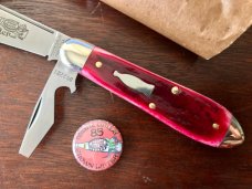 Great Eastern Cutlery Tidioute #852221CL Crown Lifter, Cherry Smooth Bone Handle, New (GEC 85) 