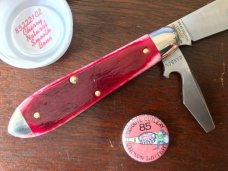 Great Eastern Cutlery Tidioute #852221CL Crown Lifter, Cherry Smooth Bone Handle, New (GEC 85) 