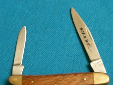 SHARP 250 JAPAN STAINLESS FOLDING POCKET KNIFE KNIVES OLD