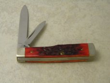 Case XX USA Red Bone "1987 Tar Heel Cutlery Club" R6215 SSP Gunstock Knife