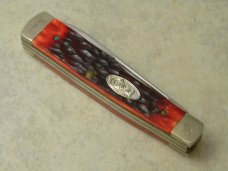 Case XX USA Red Bone "1987 Tar Heel Cutlery Club" R6215 SSP Gunstock Knife