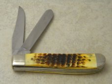 Case XX SS USA 1985 Tar Heel Cutlery Club 1 Of 120 5207 Mini Trapper Knife 