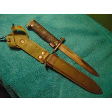West German made plum EICKHORN Garand bayonet, Rare HAITIAN US M5A1 Us M8a1 Scabbard