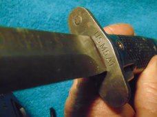 West German made plum EICKHORN Garand bayonet, Rare HAITIAN US M5A1 Us M8a1 Scabbard 