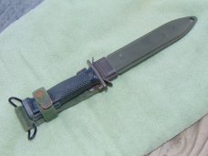 West German made plum EICKHORN Garand bayonet, Rare HAITIAN US M5A1 Us M8a1 Scabbard 