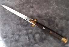 11&#34; Inox Brass/Rosewood made in Italy