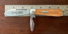 Great Eastern Cutlery Tidioute #852221CL Crown Lifter, Natural Canvas Micarta Handle, New (GEC 85) 
