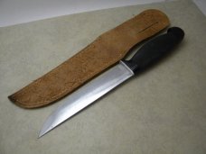Cattaraugus Black Fixed Blade Knife