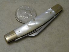 Fight&#39;n Rooster Solingen Germany Pearl Tar Heel Cutlery Club 1983 2 Blade Congress Knife