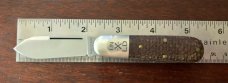 Great Eastern Cutlery Northfield #252117 Little Jack, Burlap Micarta Handle, New (GEC 25) 