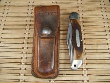 SCHRADE U.S.A OLD TIMER 25OT FOLDING HUNTER VINTAGE DRESSING AND SKINNING HUNTING KNIFE LIGHT USE