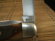 SCHRADE U.S.A OLD TIMER 25OT FOLDING HUNTER VINTAGE DRESSING AND SKINNING HUNTING KNIFE LIGHT USE