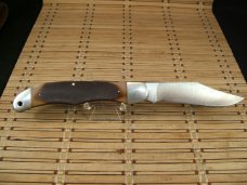 SCHRADE U.S.A OLD TIMER 25OT FOLDING HUNTER VINTAGE DRESSING AND SKINNING HUNTING KNIFE LIGHT USE