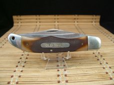 SCHRADE U.S.A OLD TIMER 25OT FOLDING HUNTER VINTAGE DRESSING AND SKINNING HUNTING KNIFE LIGHT USE