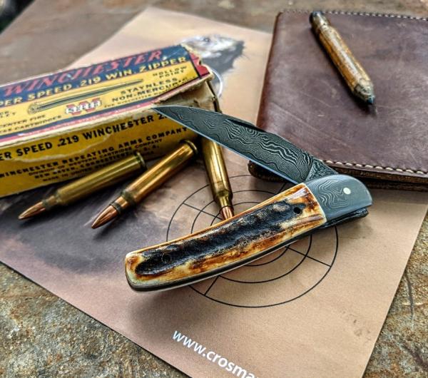 Excelsior Knife Company - NEW SEA SERPENT - Genuine Stag Handles - JSR Frontier Knives Exclusive - Excelsior Knife Company - NEW SEA SERPENT - Genuine Stag Handles - JSR Frontier Knives Exclusive -